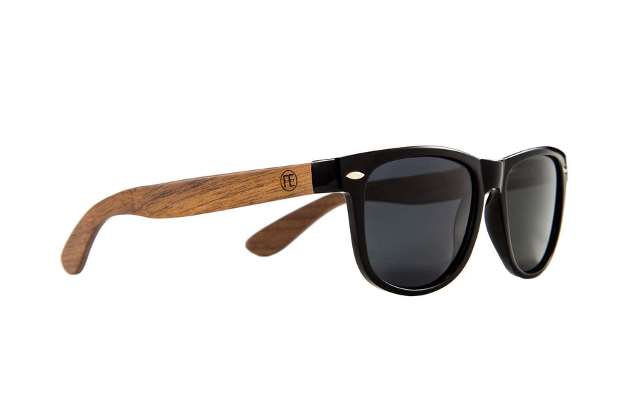FEISEDY Polarized Wood Sunglasses Women Men HD UV400 Dr