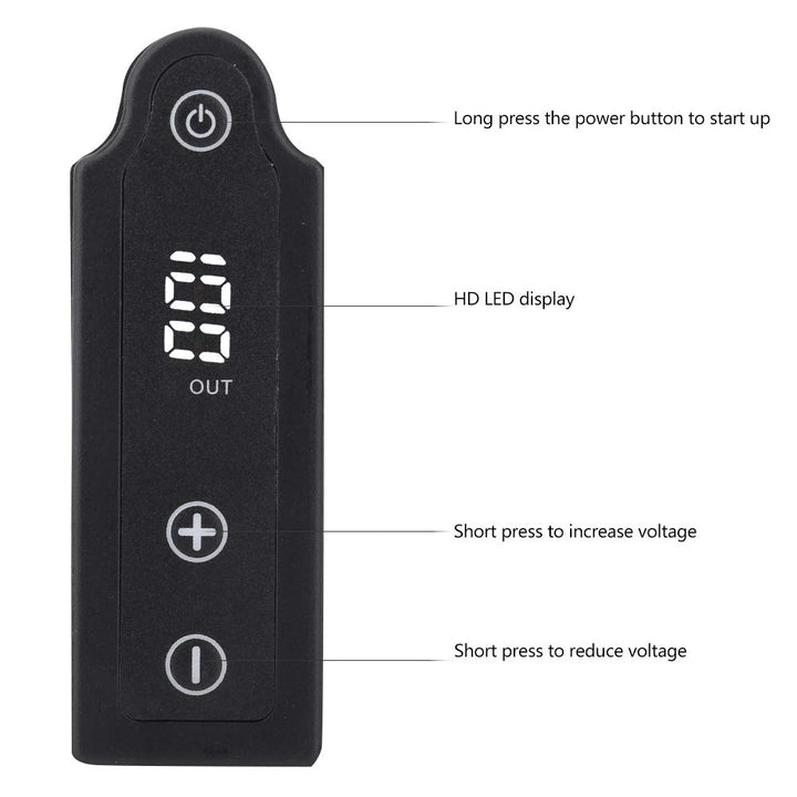 Tattoo Power Supply - Professional Mini Wireless Tattoo Power Tattoo Supply With DC Connection for Tattoo Pen Rotary Tattoo Machine