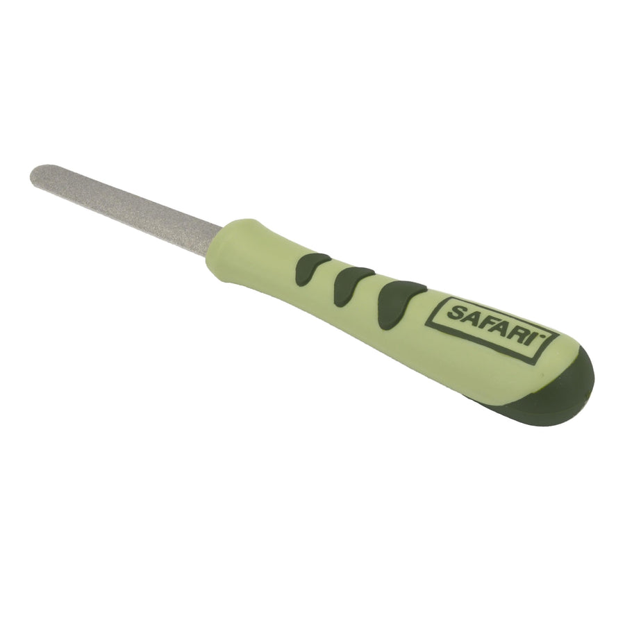 Pet Safari Dog Diamond Nail File - Diamond Finish for Smooth Nails - Removes Burs from Outdoor & Indoor Dogs - One Size