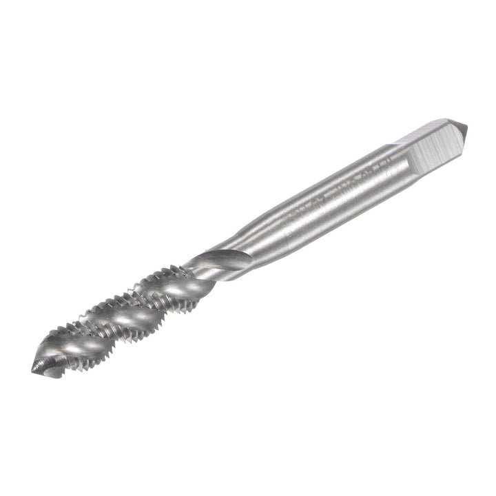 Spiral Flute Taps, 1/4-28 UNF 2B High Speed Steel (HSS) Uncoated Machine Thread Milling Threading Screw Tap 3 Flutes Tapping Tool