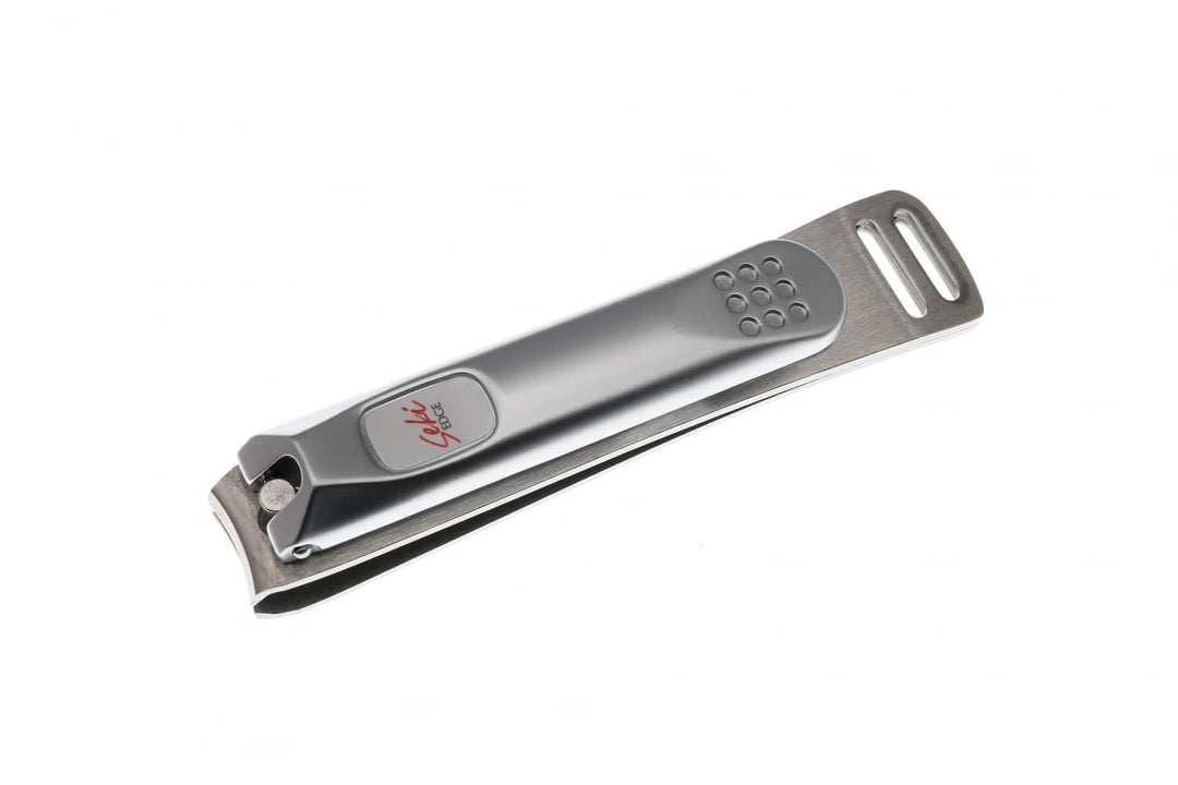 Seki Edge Stainless Steel Toe Nail Clippers (SS-107) Stainless Steel Toenail Clippers for Men &amp; Women - Sharp Cutting Edges for Thick Nails - Professional &amp; Home Use - Made in Japan