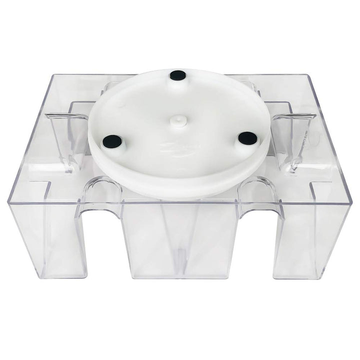 6 Deck Revolving Rotating Canasta Playing Card Tray