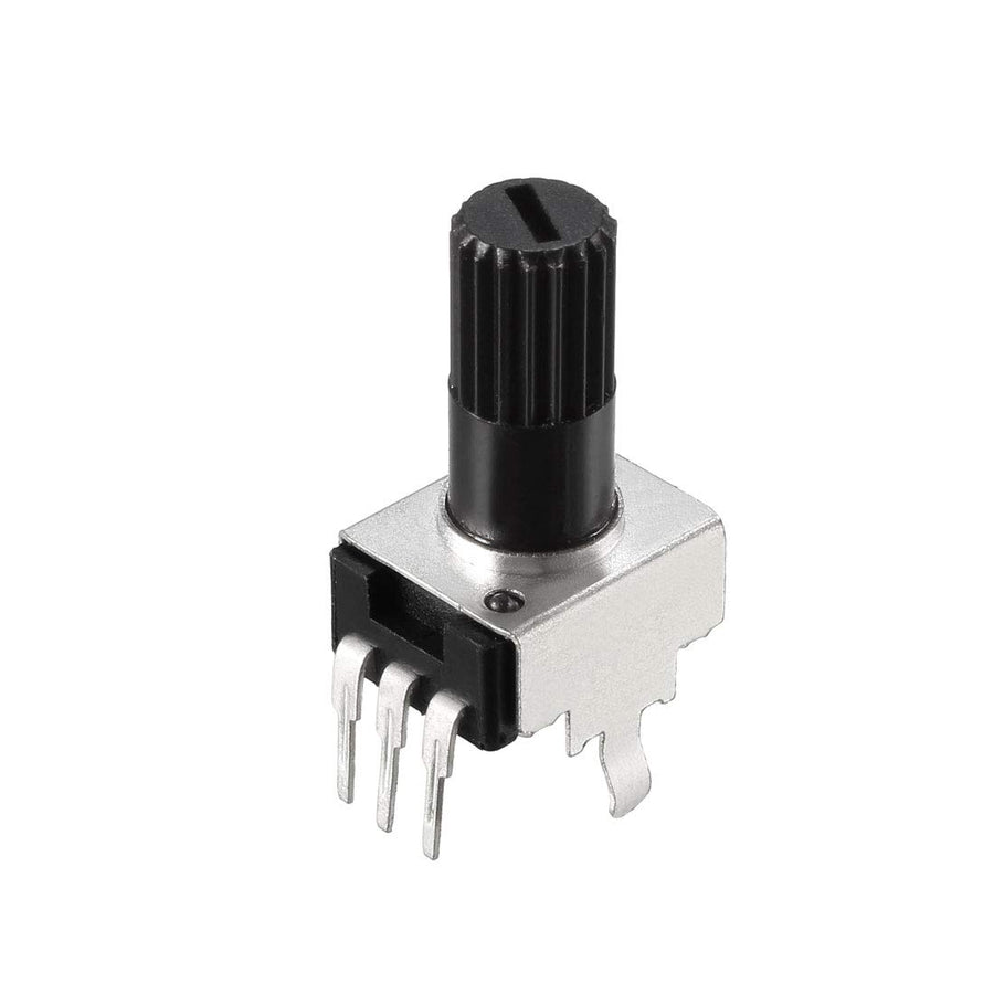 Potentiometer 1M Ohm Variable Resistors Single Turn Rotary Carbon Film 10pcs