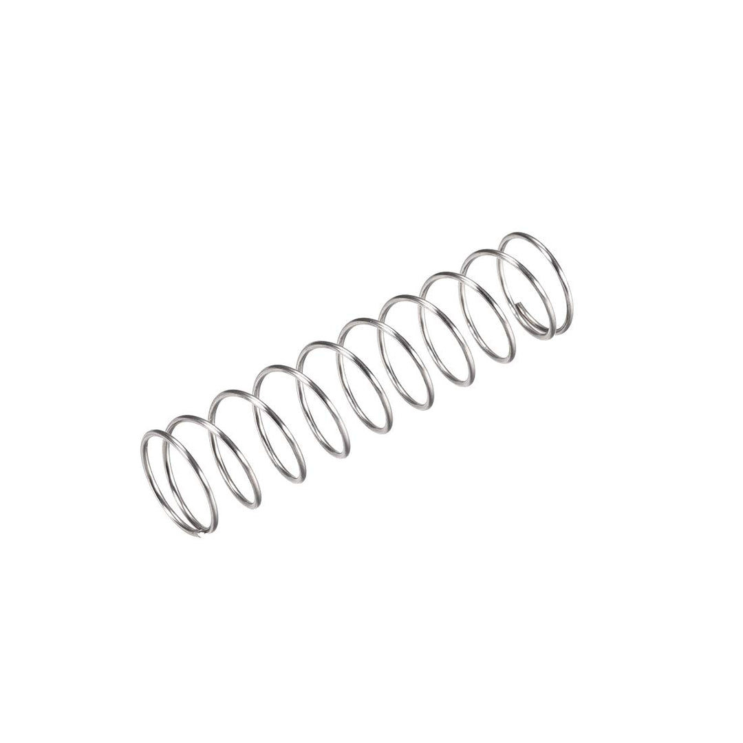uxcell Compression Spring,304 Stainless Steel,15mm OD,1