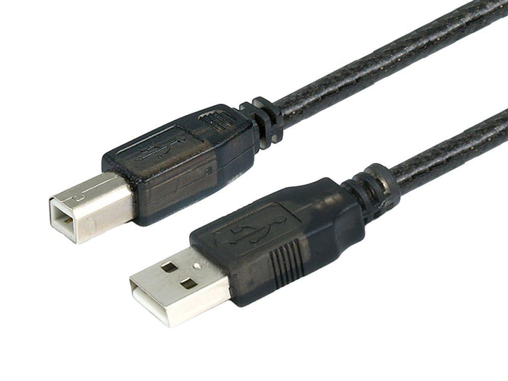 USB 2.0 Extension Cable - USB Type-A to USB Type-B, Male to Male, Active, 28/24AWG, 33 Feet, Black