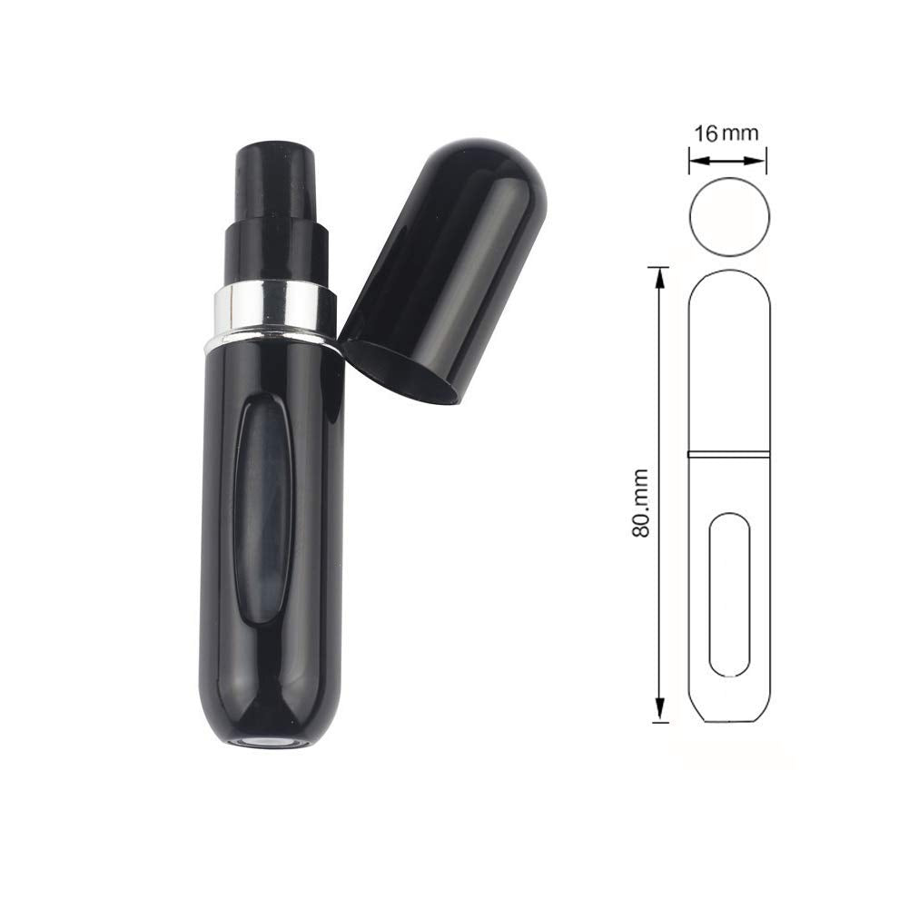RZJZGZ 5 PCS 5ml Perfume Atomiser Bottles Portable Mini