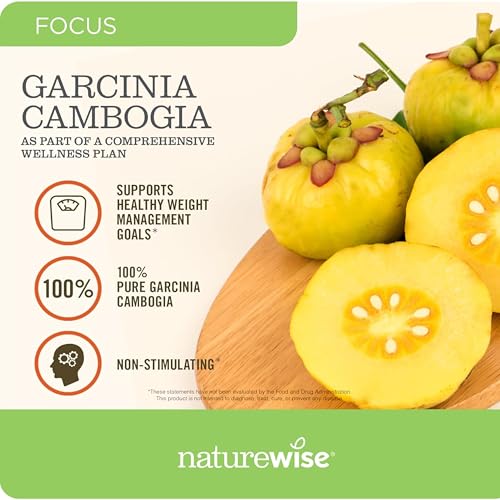 Naturewise Garcinia Cambogia - 60% HCA Concentration Ex