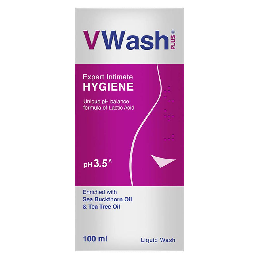 VWash Plus Expert Intimate Hygiene, 100ml, Hygiene Wash
