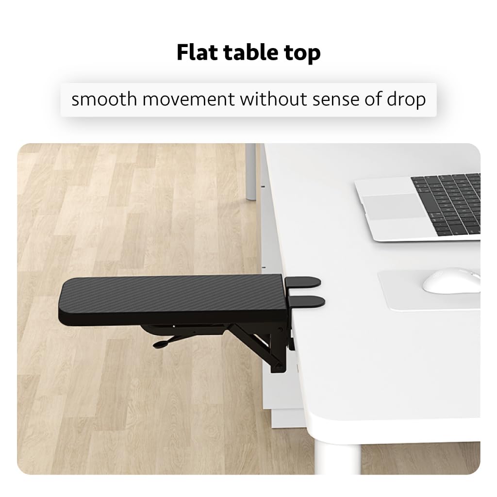 Computer Arm Rest for Desk, Suitable for Office desks, Sturdy Mouse arm Support, Computer Desk Extender, Suitable for Home and Office