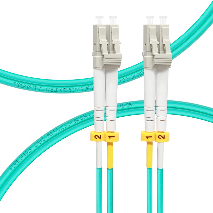 FLYPROFiber- Fiber Patch Cable 1M/3ft OM3, LC to LC Fib