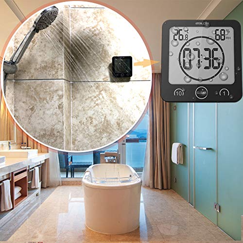 Timer Waterproof for Shower, Water Resistant Bathroom W
