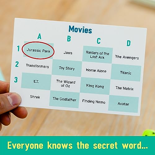 The Chameleon, Award-Winning Board Game for Families &amp; Friends for 3-8 Players