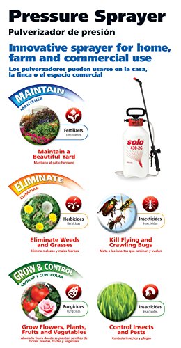 Solo 430-2G 2-Gallon Farm and Garden Sprayer with Nozzl