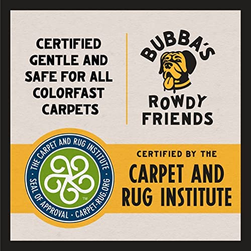 BUBBAS Super Strength Enzyme Cleaner - Pet Odor Eliminator - Carpet Stain Remover - Remove Dog &amp; Cat Urine Odor from Mattress, Sofa, Rug, Laundry, Hardwood Floors and more. Puppy Training Supplies