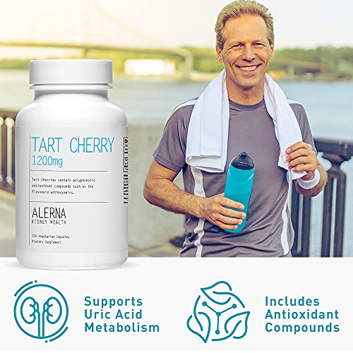 Alerna Kidney Health Tart Cherry Extract 1200 mg, 100 V