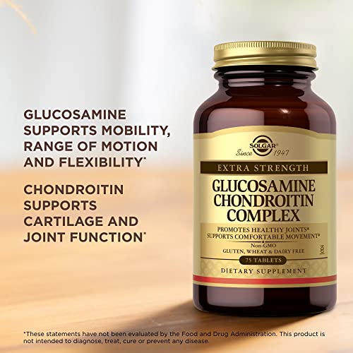 Solgar Extra Strength Glucosamine Chondroitin Complex -
