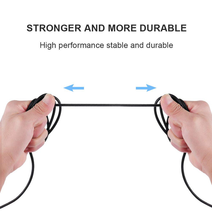 Replacement Audio Aux Cord Cable Compatible with Logitech Wired G Pro/G Pro X/G433/G233 Gaming Headset, G433 Cable Aux Cord Replacement with Inline Mic and Volume Control(6.5FT/2Meter, Black)