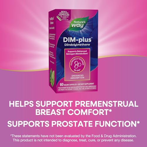 Nature&#39;s Way DIM-Plus, DIM Supplement, Supports