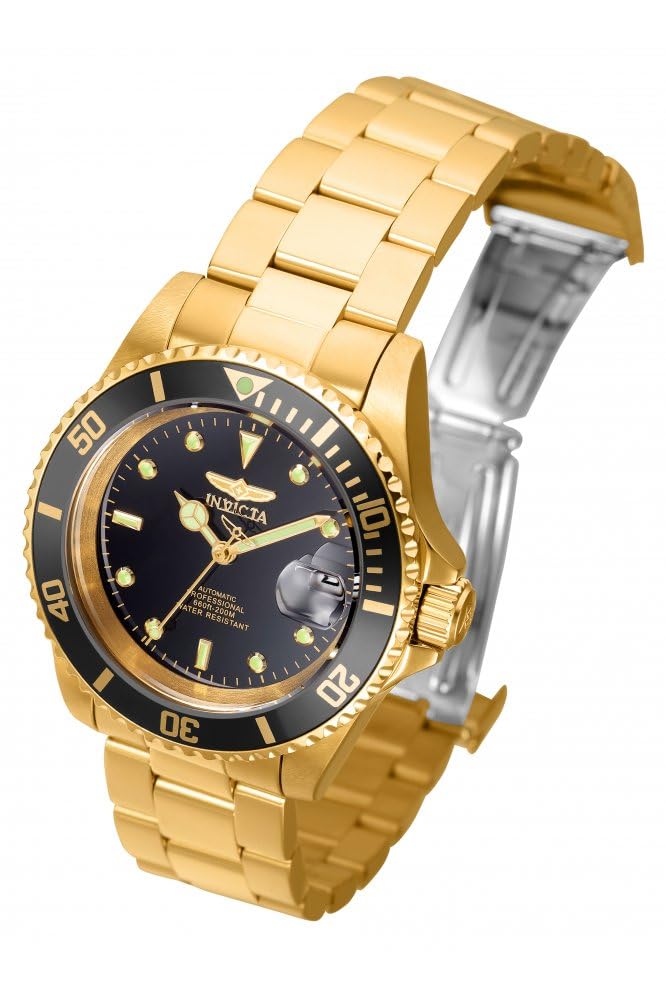 Men&#39;s 8929OB Pro Diver Analog Display Japanese Automatic Gold Watch