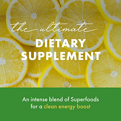 Pure Essence Labs LifeEssence Multivitamin Powder for Men and Women, Natural Herbal Supplement with Vitamin D3, B12, and Biotin, Energizing Whole Food Based Powder Mix, 7.3 oz