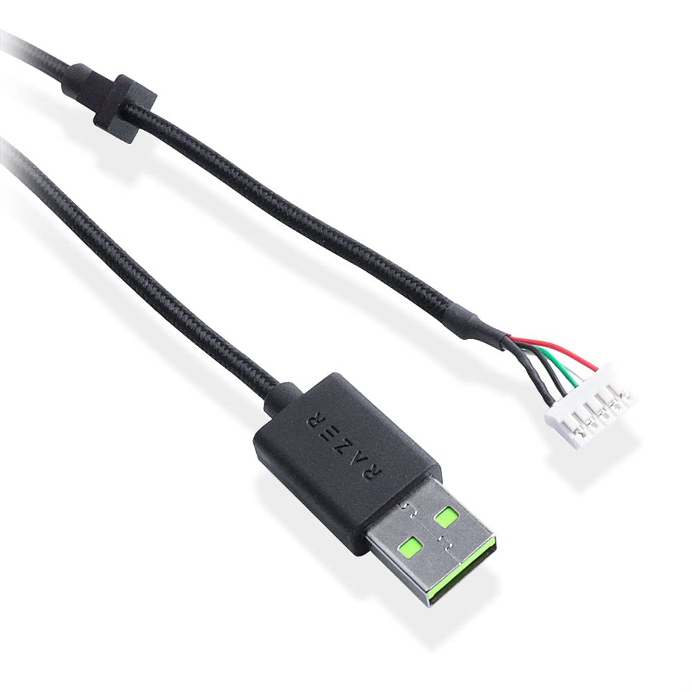 New USB Wire Data line/Audio Cable Replacement for Razer Kraken Kitty Edition/Ultimate Edition Headphone (Black)