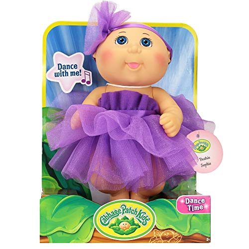 9 Dance Time Girl, Blue Eyes, Purple Tutu