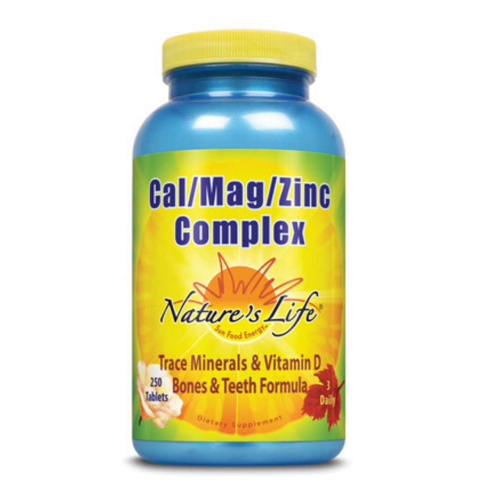 Nature&#39;s Life Cal Mag Zinc Complex | 250 ct