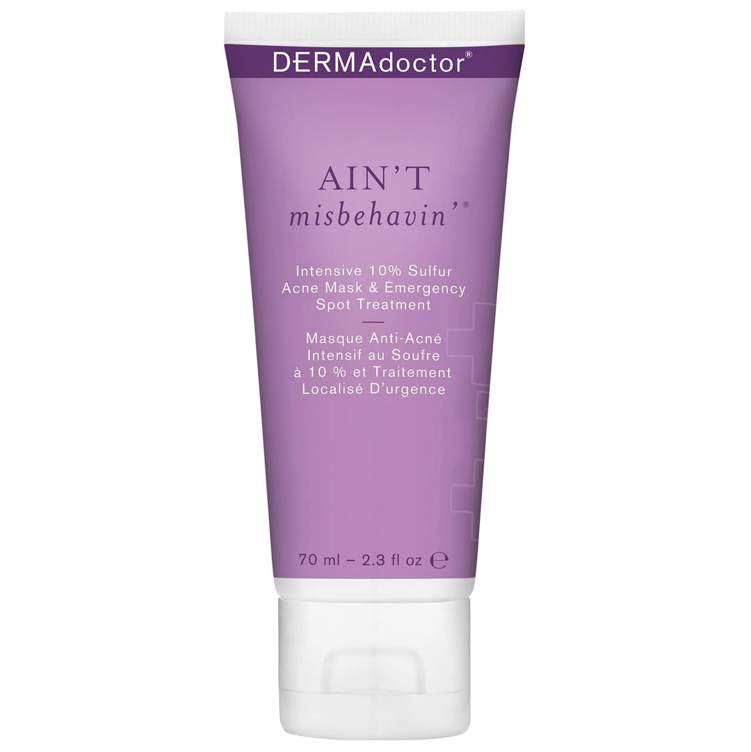 Aint Misbehavin Intensive Skin Clarifying Sulfur Acne Mask 70ml/2. 3oz