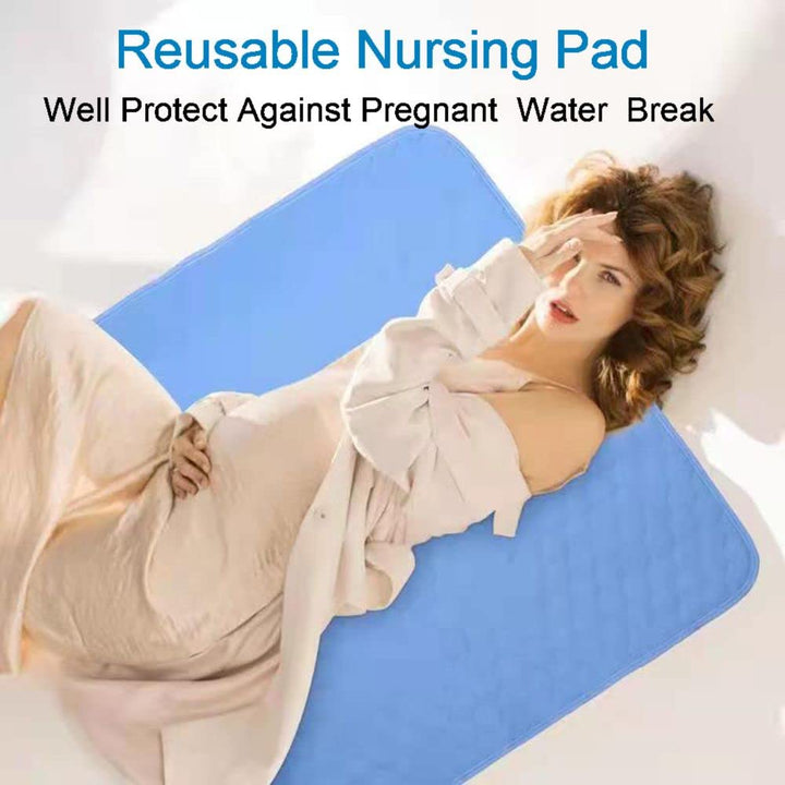 2PCS Reusable Underpads Large 34 x 36, Upgrade Cooling Waterproof Bed Pads with Heavy Absorbent, Washable for Incontinent, Potty Training, for Adult, Kids, Dogs