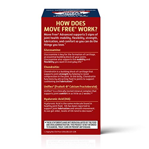 Move Free Triple Strength Glucosamine Chondroitin and H