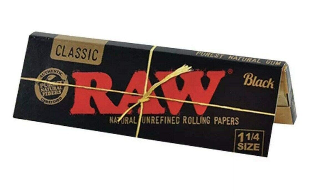 RAW Classic 1 1/4 Size Natural Unrefined Ultra Thin 79m
