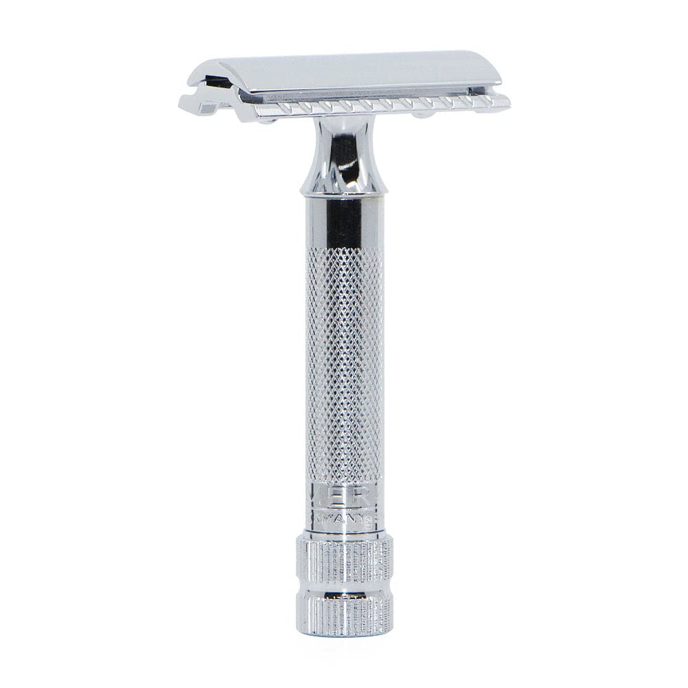 Merkur Mk34c Double Edge Razor with Heavy Duty Short Ha