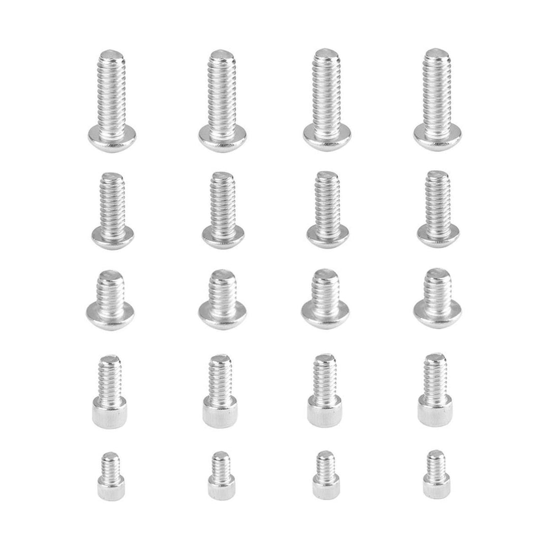 CAMVATE 1/4-20 Stainless Steel Screw Pack Multiple Type