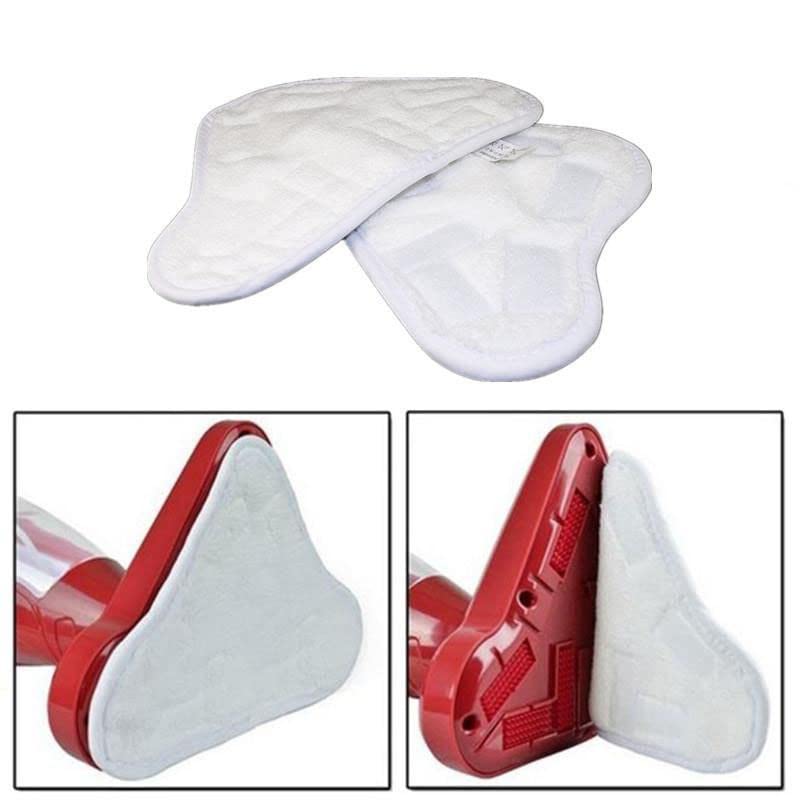 6pcs Replacement Pads Compatible for H2O H20 X5 Steam Mop Cleaner Floor Washable Microfibre Pads