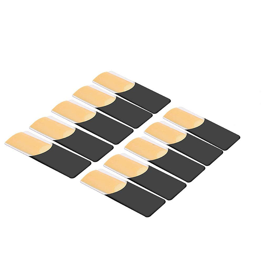 10pcs Alto Saxophone Reeds,Alto Eb Saxophone Reeds Lade Reed Strength 1.5 for Alto Sax Saxophone
