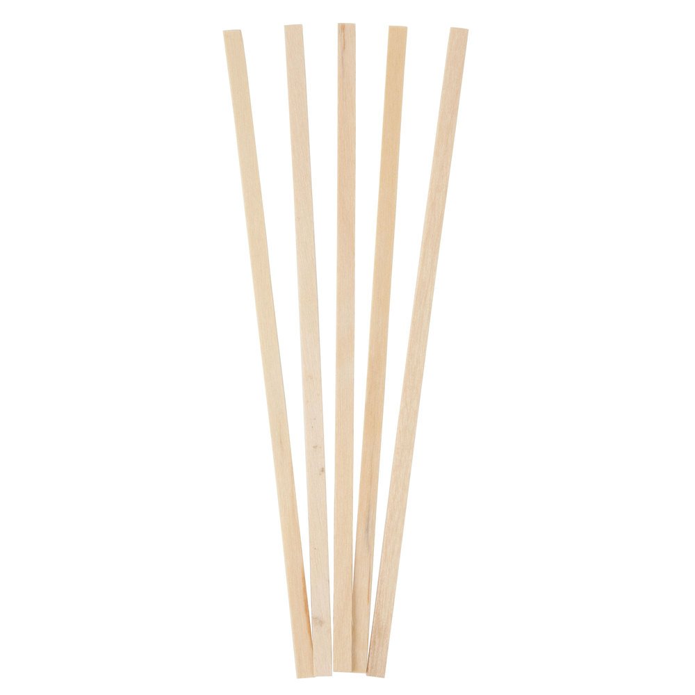 Royal 1000 Count Wood Coffee Beverage Stirrers, 5.5