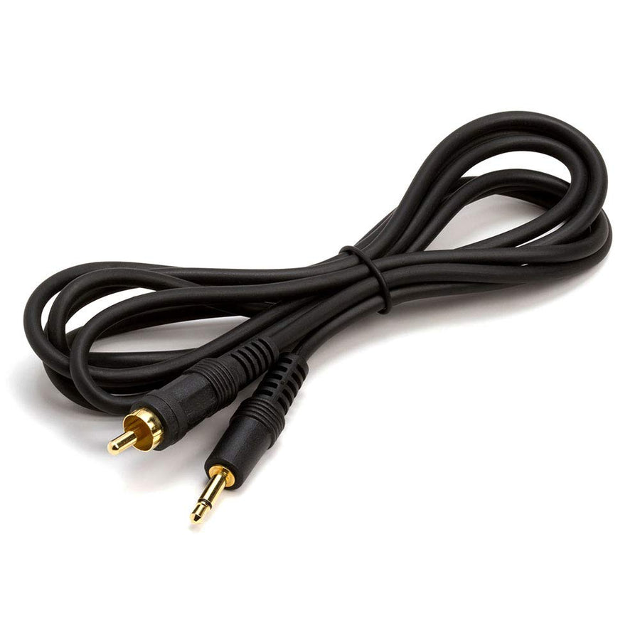 Cmple - 6ft Black Audio Cable 3.5mm 1/8 inch Mono Male 