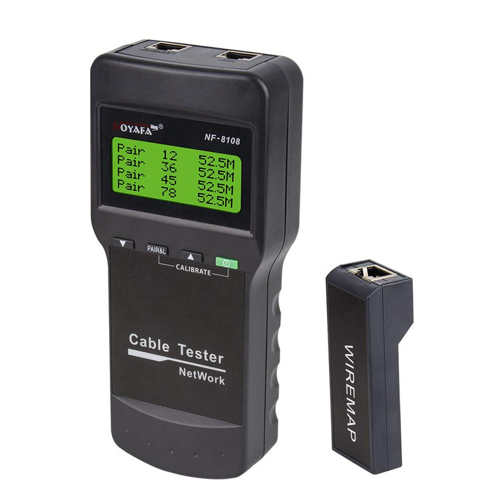 Noyafa SC8108 Network Cable Tester LAN Phone Wire Meter
