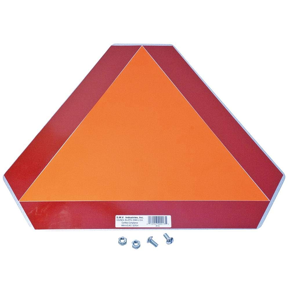 751-900 Slow Moving Vehicle Sign, Orange