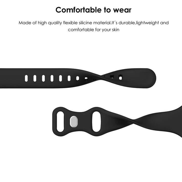 SWEES Sport Band Compatible with iWatch 38mm/40mm, 3 Pa
