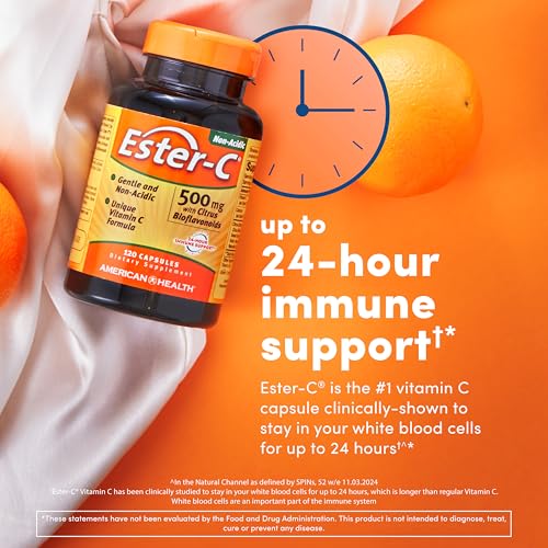 American Health Ester-C with Citrus Bioflavonoids Capsu