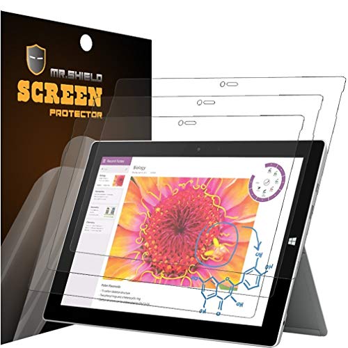 For Microsoft Surface Pro 3 12 inch Anti glare Screen Protector [3 Pack] with Lifetime Replacement