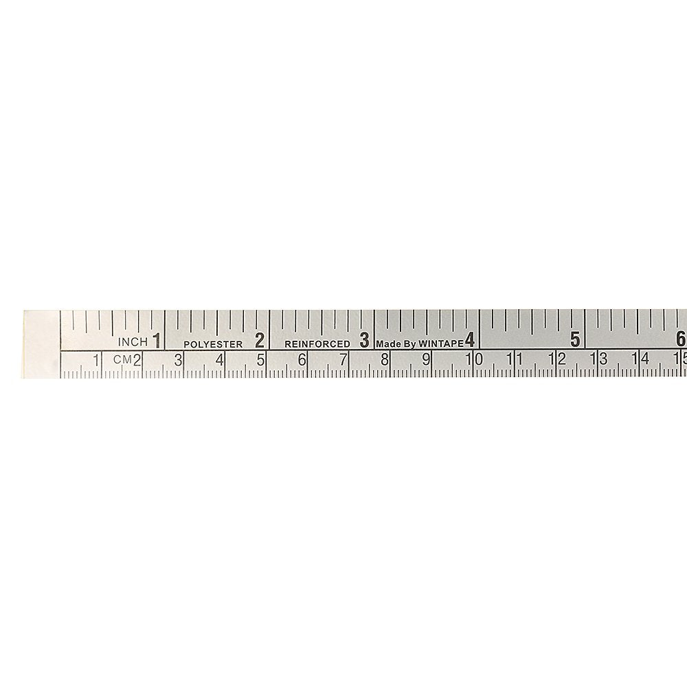 Workbench Ruler Adhesive Backed Tape Measure 60inch 152cm (Left to Right - Inch/cm)