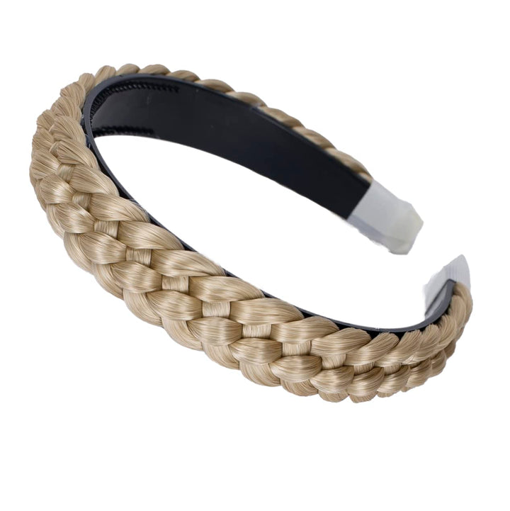 blonde # 15 / 613B HR2 : PRETTYSHOP Hair Band Plaited Braid Headband Hairpiece blonde # 15 / 613B HR2