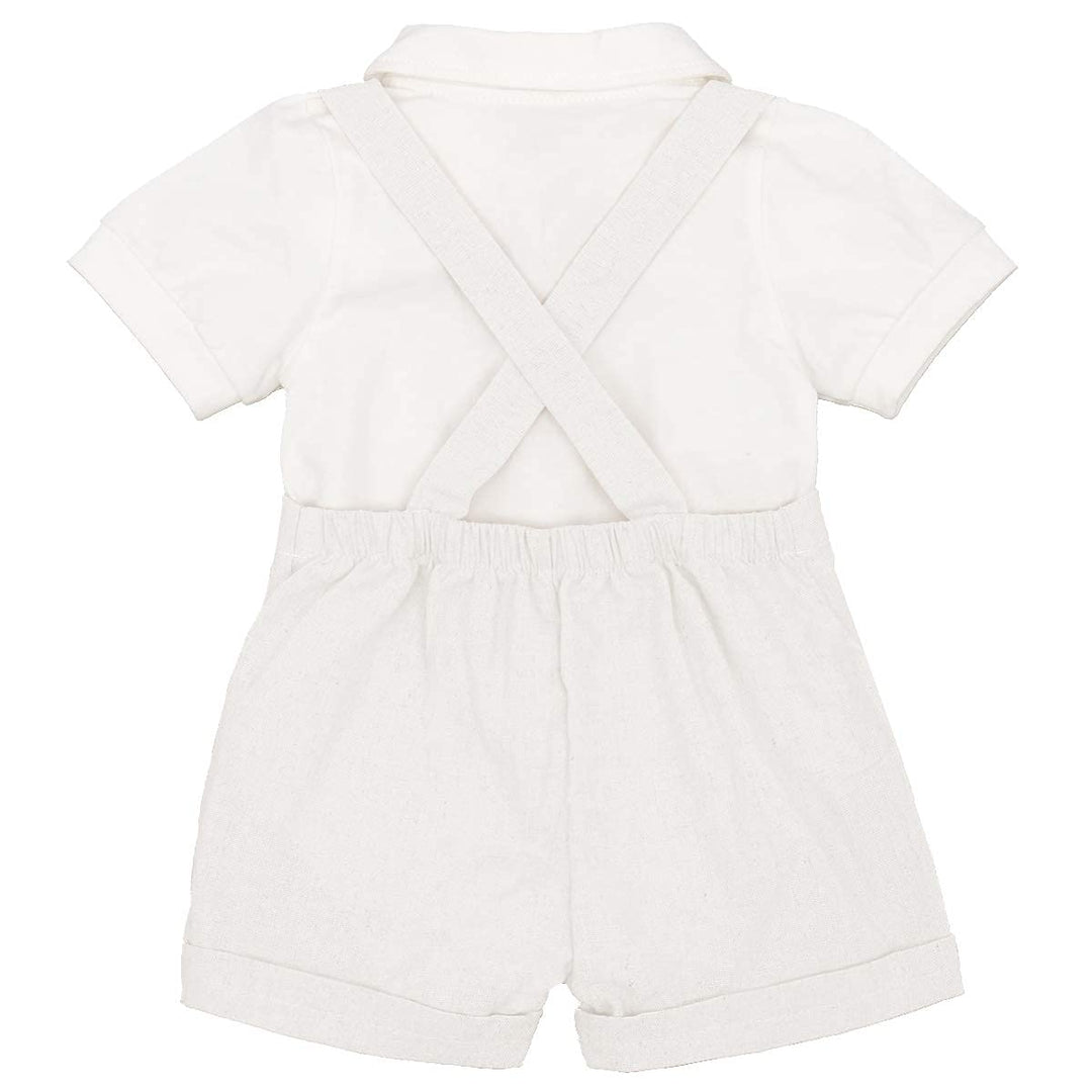 Toddler Baby Boys Gentleman Summer Suits Set Bowtie One
