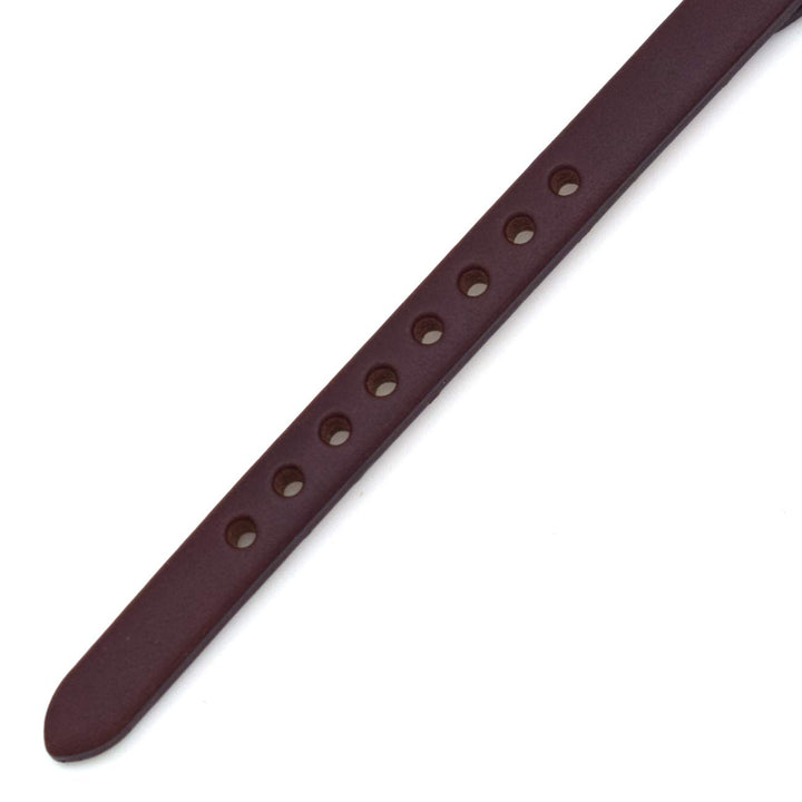 8mm Spring Bar Genuine Leather Watch Strap Replacement for Fossil ES3148 ES4119 ES4176 ES3262 ES3077 (dark brown)