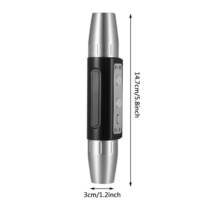 Jade Appraisal Light Detector Lamp, Super Bright DX6 USB Rechargeable Quad LEDs Expert Jade Appraisal Flashlight for Jewelry Appraisal Gemstones Diamond