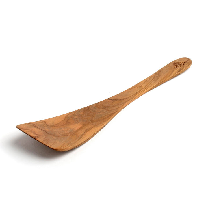 Olive-Wood Handcrafted Curved Spatula