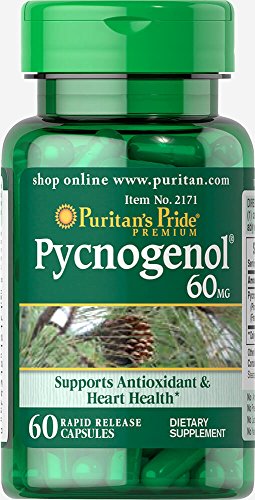 Puritan&#39;s Pride Pycnogenol 60 mg-60 Capsules