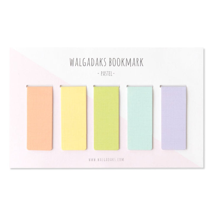 Magnetic Bookmarks Pastel, Set of 5